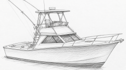 convertible sportfisherman